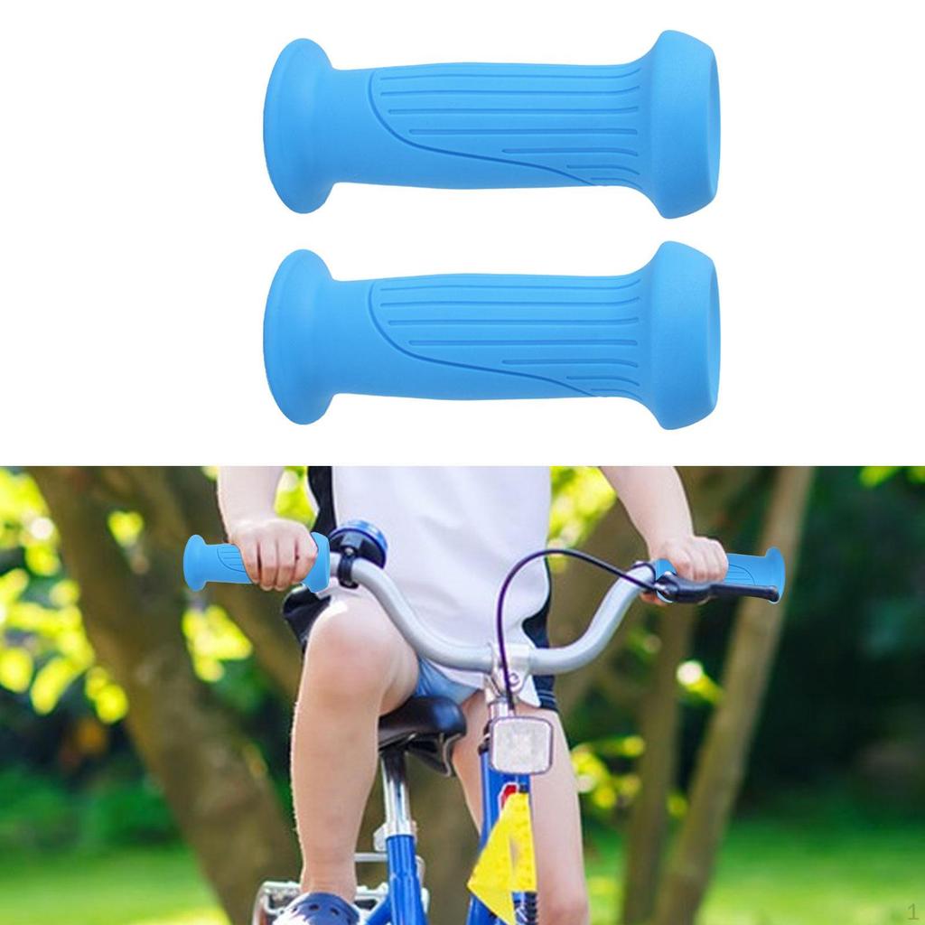 1 pár Dětské cyklistické gripy na řídítka, Kryt gripů, Odolnost proti opotřebení 9,7cm objímka, Kolo