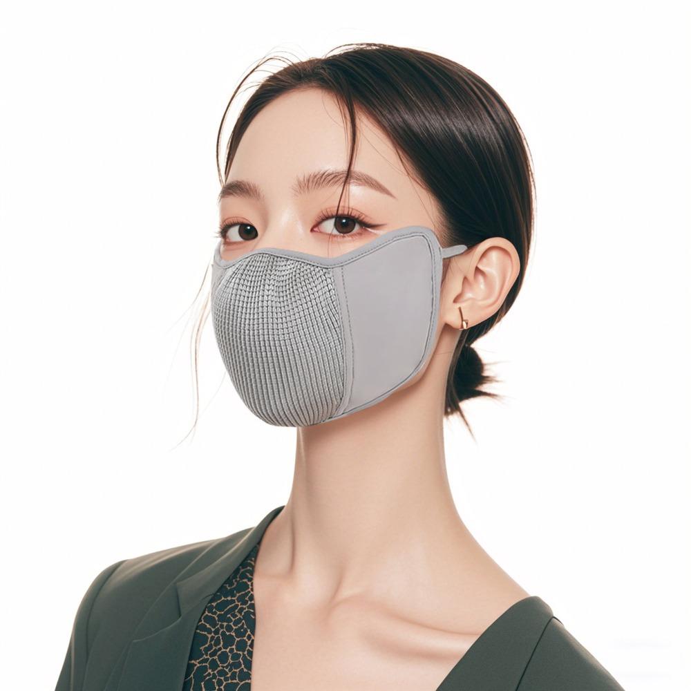 

Защита глаз Маска из ледяного шелка UPF200+ Маска для лица Джинни Солнцезащитный шарф для лица Покрытие для лица Спорт серый