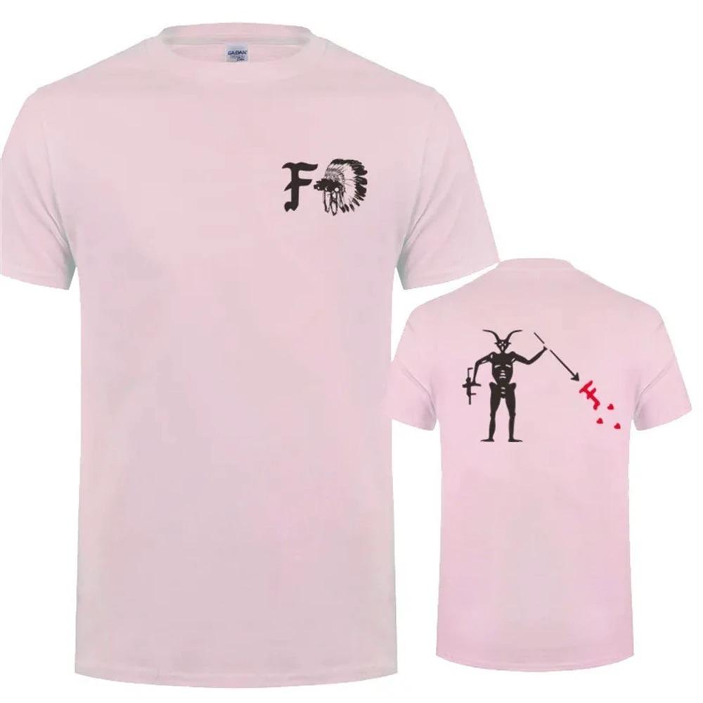 Forward Observations Group Herren T-Shirt Sommer Rundhals FOG Tod Skelett Satan T-Shirts Herren Kleidung Oberteile Y2k Kurzarm Klassisch