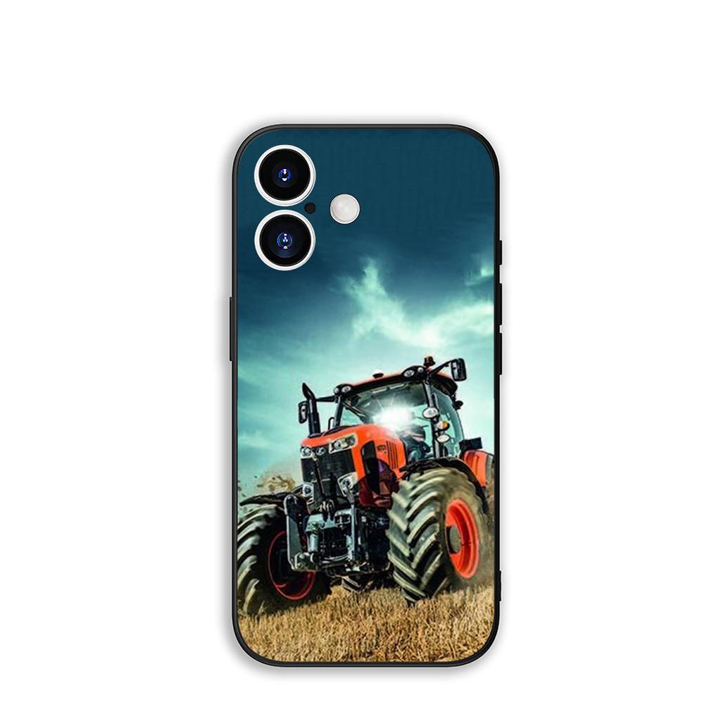for Samsung Galaxy S25 S24 S22 S23 FE Ultra Plus A56 A05 A06 A15 A16 A55 S7 Edge Phone Cover Case Farms Vehicles Tractors Casing