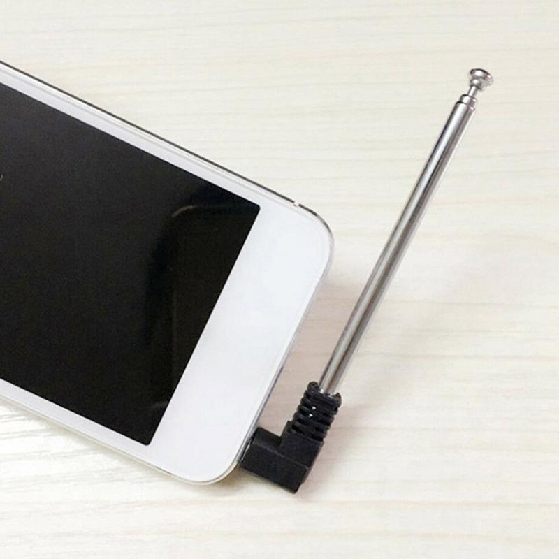 3.5Mm Universal Retractable Fm Mobile Phone Car Auto Radio Telescopic Antenna 433-760 Mhz Interior Parts Car Accessories
