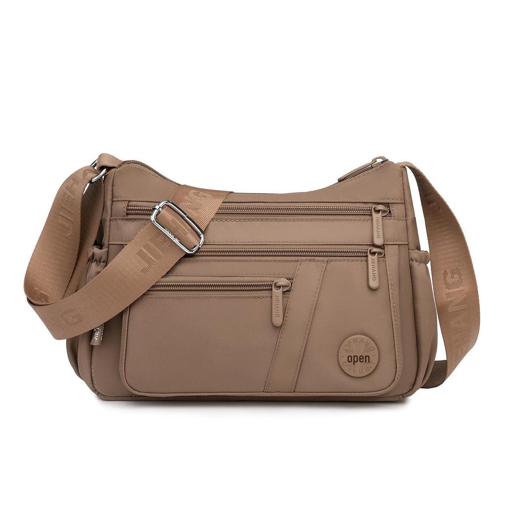 Tide Women's Nylon Crossbody Bag: Large Capacity, Lightweight, Autumn 2025 Mommy Shoulder Bag