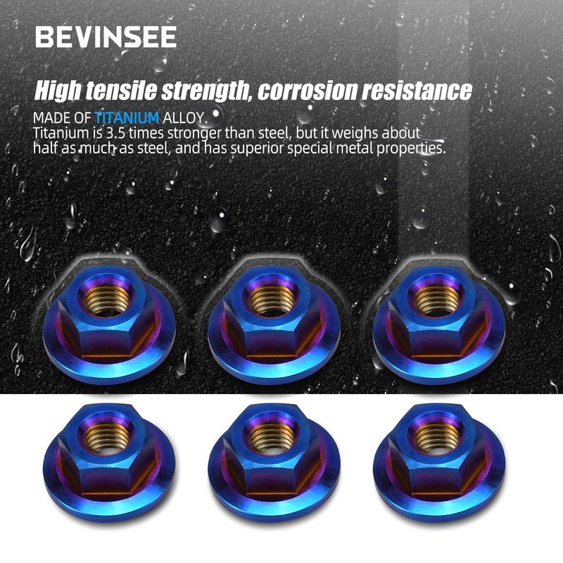 Front Shock Tower Reinforcement Plates & Strut Tower Nuts for BMW E46 320i 323i 325i 328i 330i 323Ci 325Ci 325Xi 328Ci 330Xi
