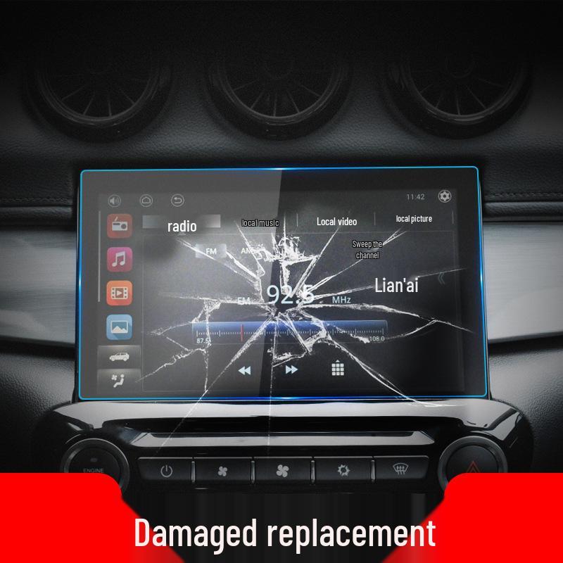 Chery Kunlun iCAR 03 Navigation Tempered Film: Shiyue Protective Screen for 26 Models