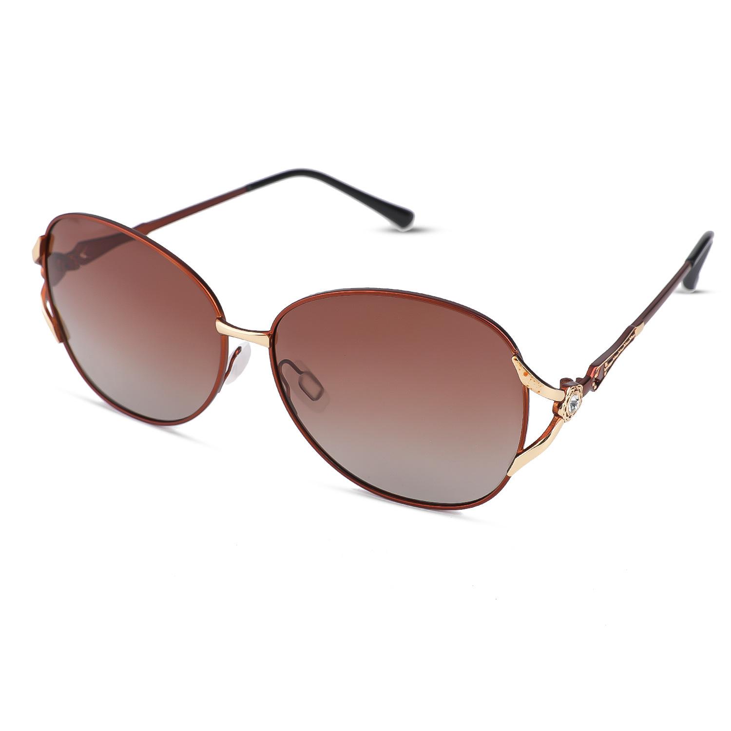 JYL Sunglasses Polarized Ladies Uv Protection Oval Versatile Use 609 A-16591 панели инструментов