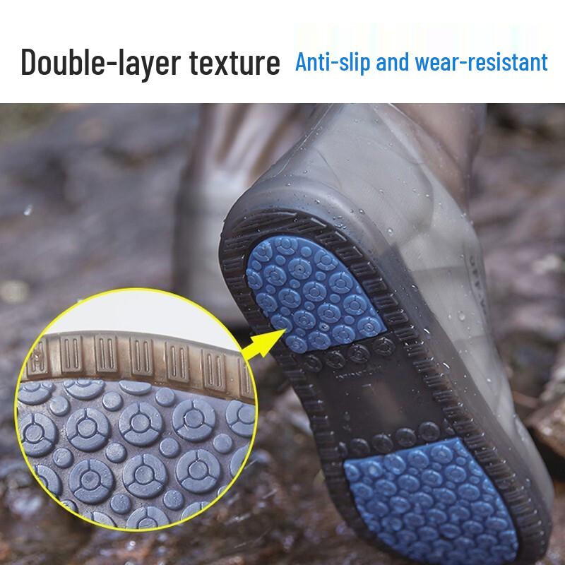 Bovonick Reusable Silicone Rain Shoe Covers