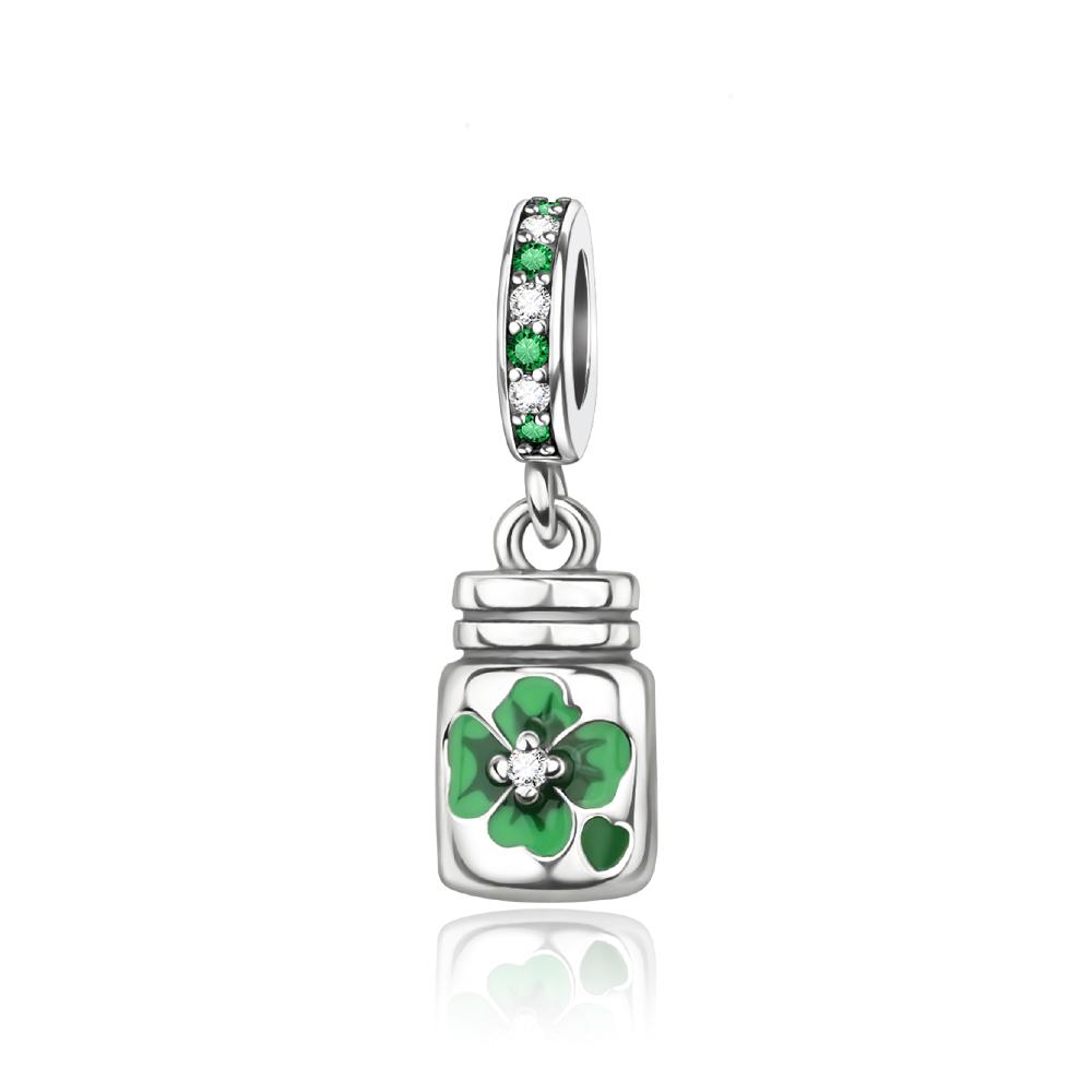 Exquisite 925  Silver The Frog Prince Beads & Cactus Dangle Charm Fits Bracelet Boutique Green Pendant Gifts