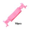 10Pcs Roof Moulding Drip Rail Clips 7403A289 7403A143 Fit for Mitsubishi Lancer EVO Outlander EX SPORT 2011 2012 Pink Plastic
