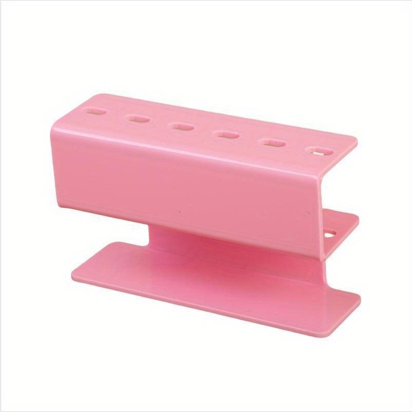 Suport de Depozitare Pensete cu 6 Orificii Suport de Afișare Profesional pentru Extensii de Gene Organizator Pensete pentru Economisirea Spațiului Instrumente de Machiaj