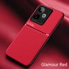 Rugged Non-Slip Protective Cover for Realme GT 7 GT 7T GT7 Case Built-in Car Magnetic Holder Phone Coque Fundas