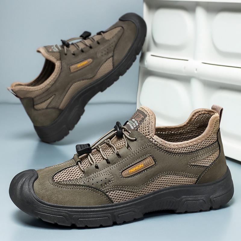 Mode Herren Atmungsaktive Kletterschuhe Mode Tennis Herren Freizeitsneaker Outdoor Rutschfest Dämpfende Arbeitsschuhe Freizeitschuhe Zapatos Hombre