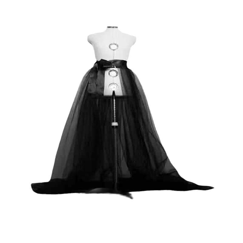 Elegantní průsvitná midi sukně s rybím ocasem koktejlová párty večerní ples balet svatební šaty