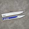 2Pcs/set Metal Blue GTE Logo Car Fender Side Badge Emblem for Volkswagen VW Golf GTE MK7 7 7.5 8 Passat B8 Sticker Accessories SO1
