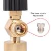 Brass Foam Lances Core Foamer Nozzle Suitable for Delicate Coffee Frothing 1.0/1.1/1.15mm Hole Design, Easy Installation