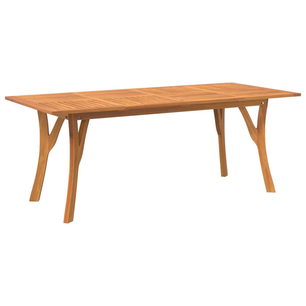 vidaXL Gartentisch 200x90x75 Cm Massivholz Akazie