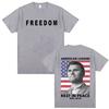 American Legend Rest In Peace A True Patriot Charlie Kirk Double Sided Graphic T Shirts Unisex Women Fashion Oversized Tshirt Tops