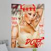 Newly Pop Rapper DDoja CCat Single Colorful Tapestry Wall Hanging Bohemian Wall Tapestries Mandala Wall Hanging Sheets