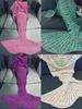 Fairy Tail Wool Mermaid Blanket With Heart Pattern For Cozy Home Decor