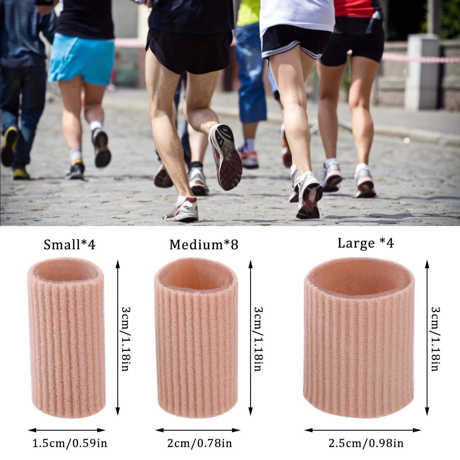 

16 pieces of low sensitivity silicone toe separators for toe protection, comfort, and separation, suitable for all toe size