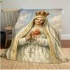 Jesus Throw Soft Comfortable All Seasons Blanket Perfect Gift Couch Office Nap Outdoor Travel Blanket