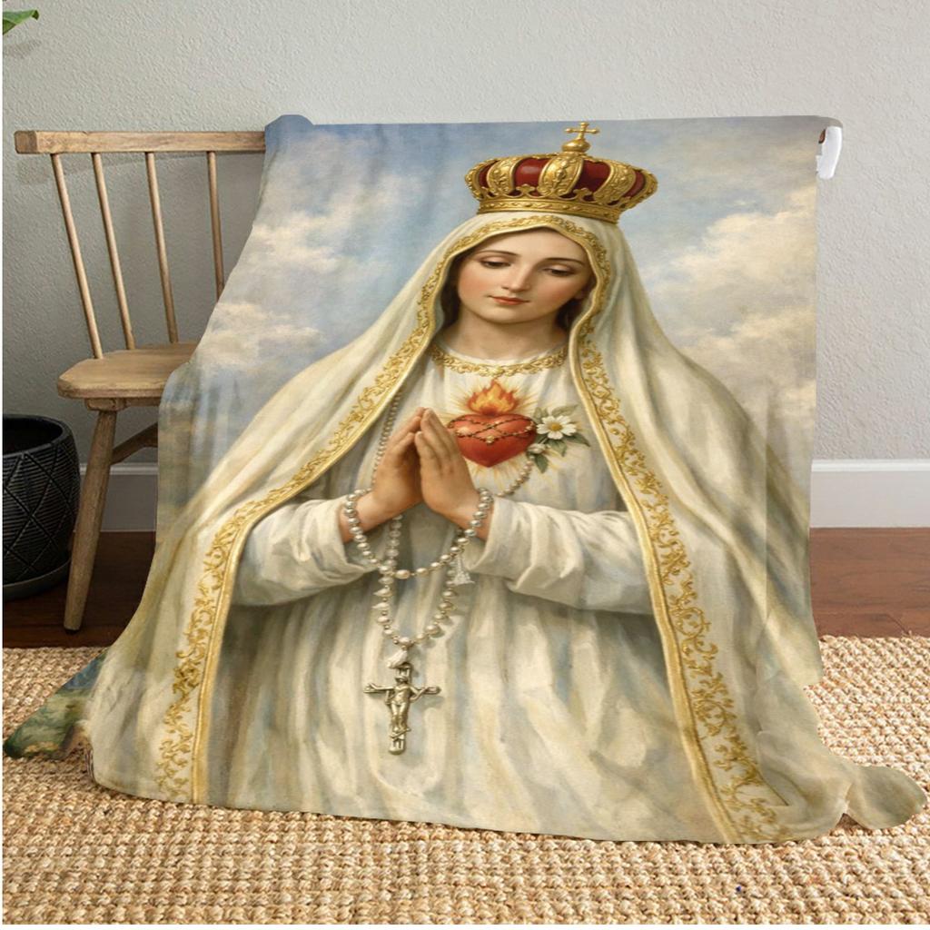 Jesus Throw Soft Comfortable All Seasons Blanket Perfect Gift Couch Office Nap Outdoor Travel Blanket