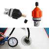 Paddleboard Pumps Adapter Inflatable Boats Air Pumps Converter Replacement Air Valves Adaptor with 4 Air Valves Nozzle