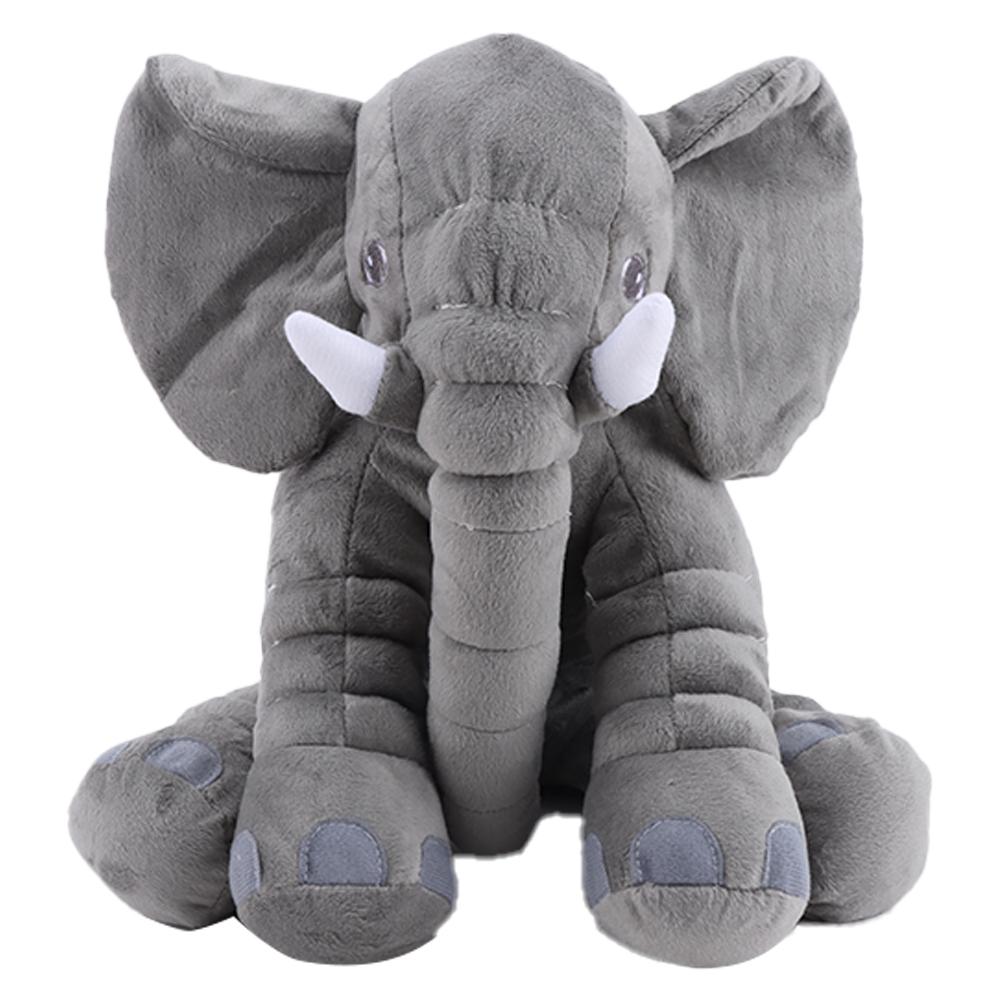 28/34/50cm Soft Elephant Plush Toys Cute Elephant Baby Sleeping Pillow Stuffed Animals Best Gifts For Kids Birthday Room Decor