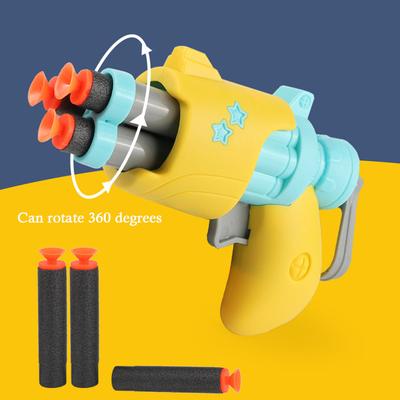 Cute Three Shoting Toy With Soft Foam Shots Insteresting Exercise Puzzle Toys Novelty Chirstmas Gift