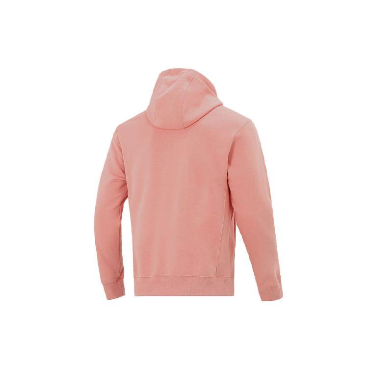 Nike Sportswear Club Fleece Logo Print Kangaroo Pocket Hoodie Men Hoodie Pink BV2655-824