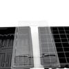 Plant Starter Tray 40 Cells Indoor Transparent,Plant Germination Sprouting Container for
