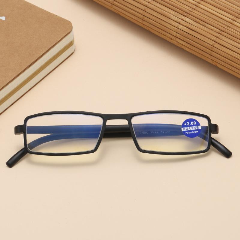Men's Reading Glasses Stylish Small Box Presbyopic Stylish TR90 Hyperopia Stylish Full Frame Men Women Stylish