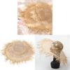 Raffia Straw Sun Hat For Women With Sun Protection And Breathability Summer Fashion