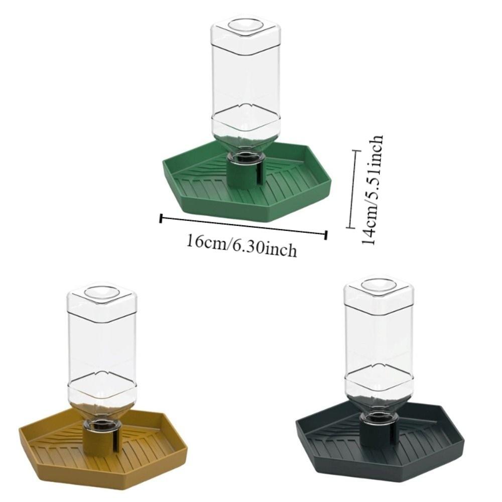 Antypoślizgowy karmnik wodny dla gadów Odpinany Stabilny Automatyczny dozownik wody Plastikowa miska na wodę dla żółwi i płazów