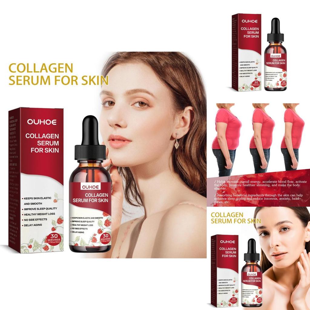 Ouhoe Collagen Essence Serum For Radiant Skin Firming And Anti-aging Benefits