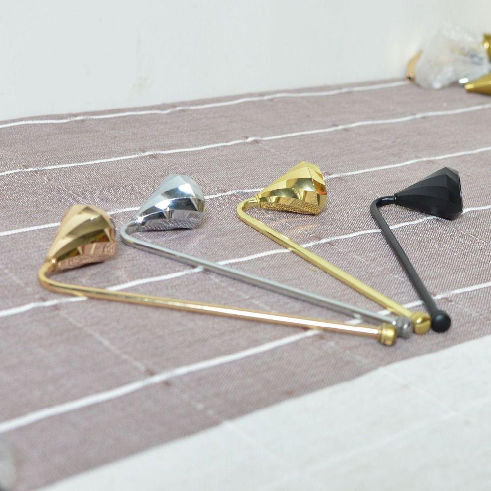 Ice Cream Shaped Candle Snuffer Polished Surface Wick Trimmer For Candle Lovers