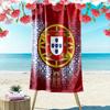 Royal Heritage Symbolism beach towel Outdoor camping Beach towel for vacation photos swim Absorbent bath towel seaside Comfort beach towel
