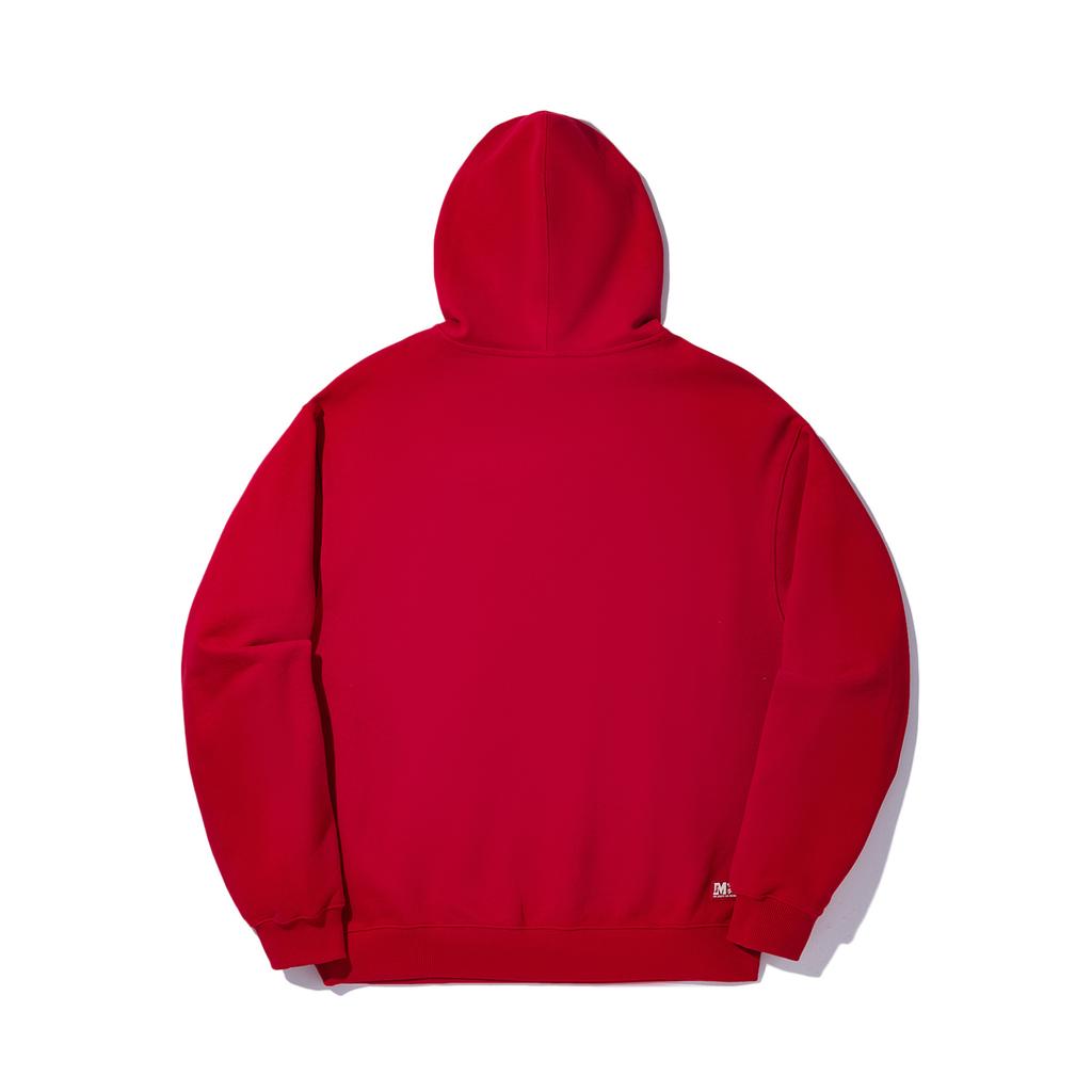 Li Ning X MEDM Collaboration Comfortable Loose Pullover Hoodie Men Hoodies Samba-Red AWDV759-3