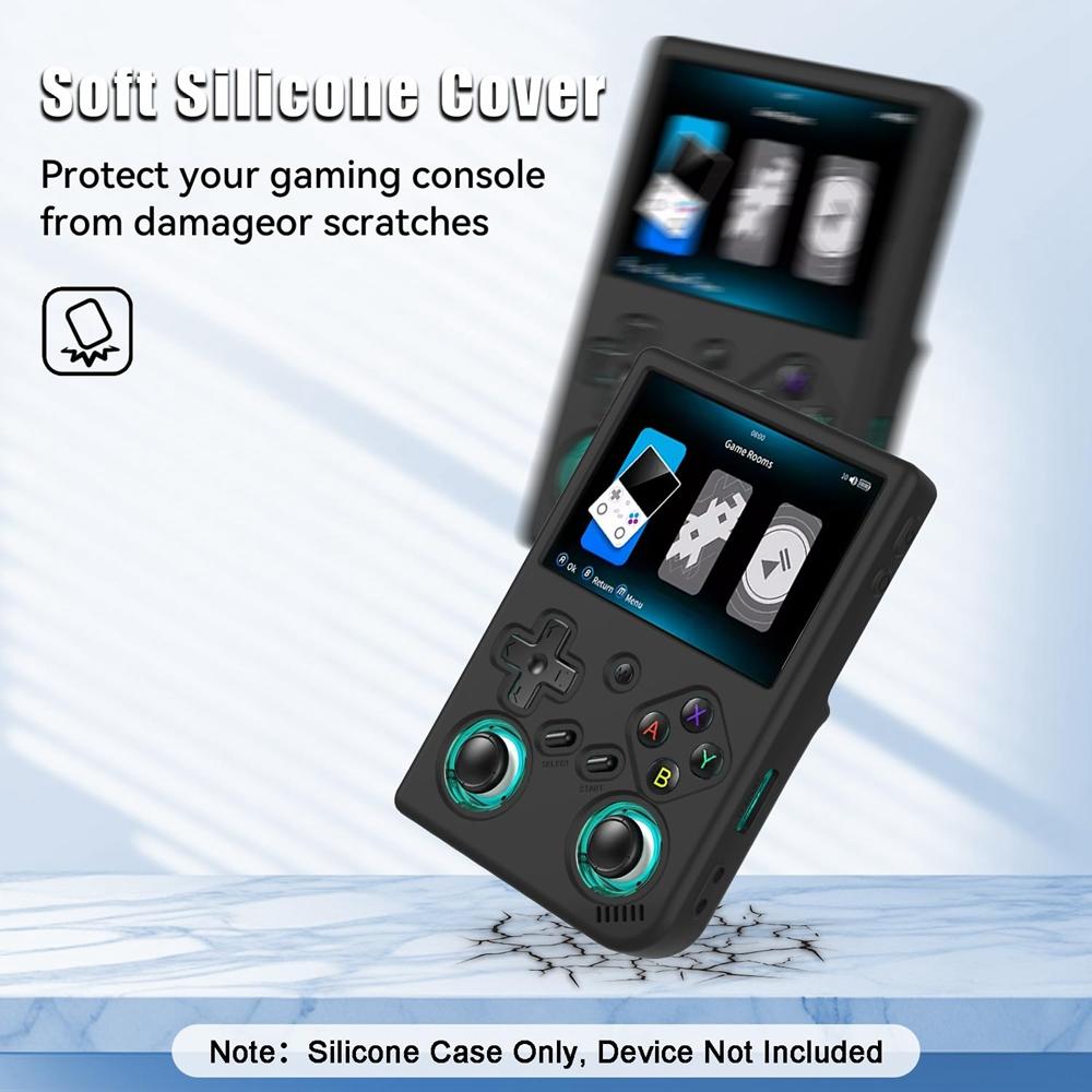 Silicone Protective Case for RG11XX Pro with Lanyard Game Console Accessories Shockproof Anti-Scratch Cover Protector