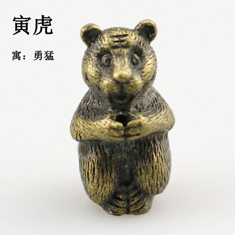 Roztomilé starožitné zvířecí ozdoby pro domov, interiérové malé ozdoby