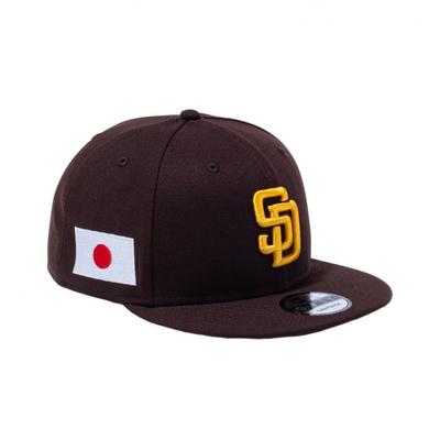 9FIFTY SADPAD JAPAN FLAG BWOO Size Brown [New Era] Cap, 59,