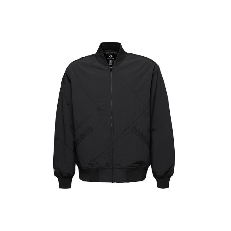 Converse Star Chevron Bomber Jacket Asia Sizing Black Men s 10008249-A03 S