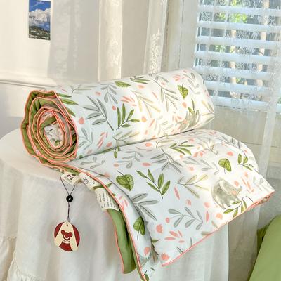 Soft Air Conditioning Four Season Duvet Summer Thin Quilt Comforter Breathable Soft Office Nap Throw Blanket