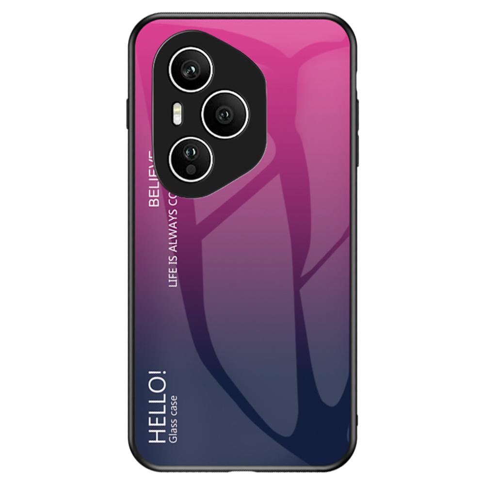 Pour Honor 400 Pro 5G (Global) Coque Anti-Rayures Verre Trempé+PC+TPU Housse de Téléphone