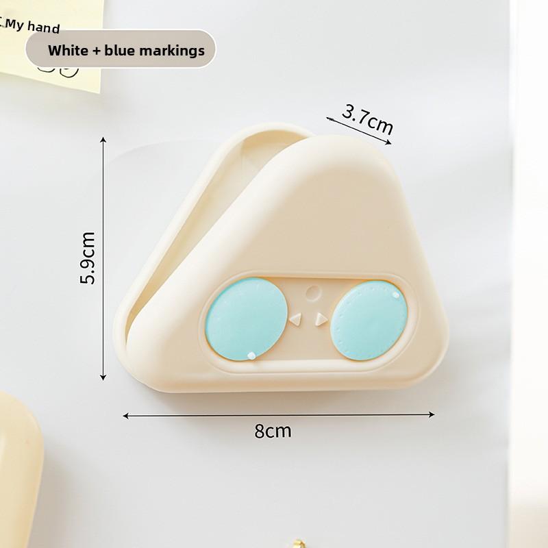 Magnetic Snack Sealing Clip, Moisture-proof Sealing Clip, Leisure Snack Large Opening Sealing Clip, Household Kitchen Sealing Clip Small синий/белый