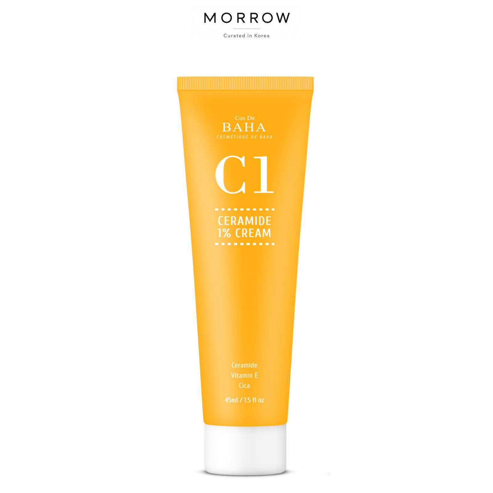 COS DE BAHA C1 Ceramide 1% Niacinamide & Vitamin E Moisturizing Barrier Cream 45ml 45ml 1EA