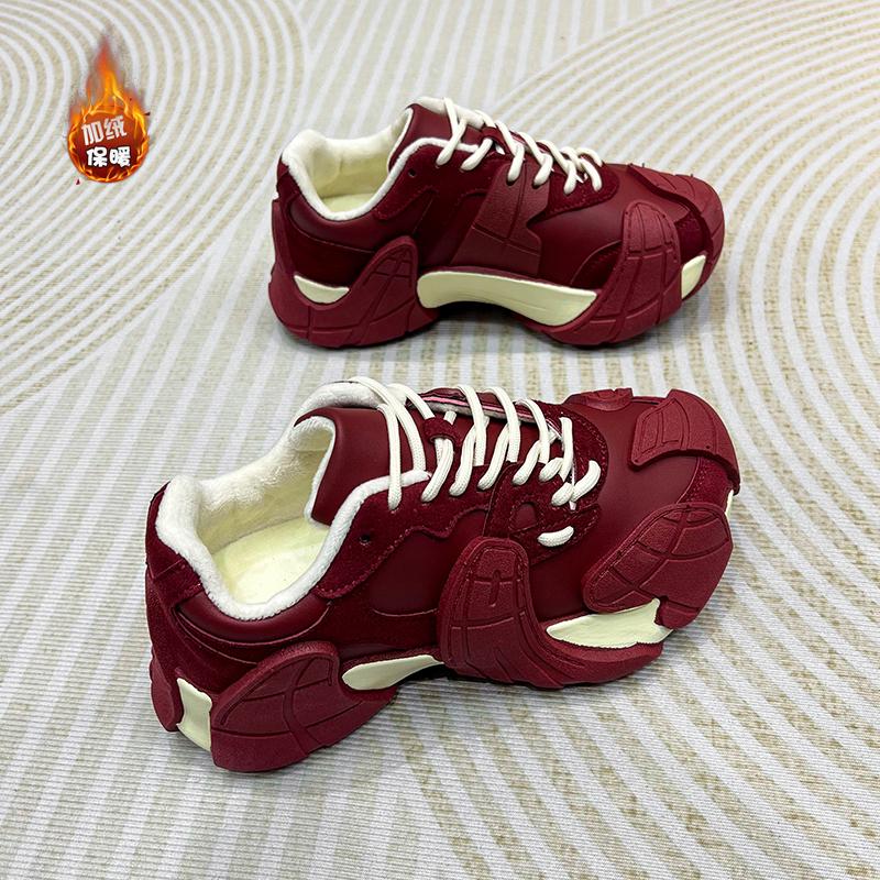 Fashion Women's 2025 New Spring Summer Versatile Sports Leisure Oes Retro Racing Soft Bot Agan Oes Cross Bule Casual