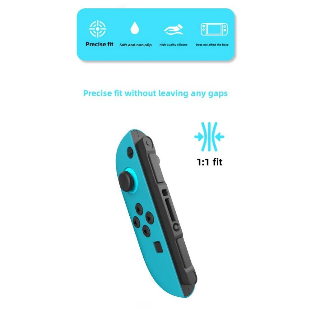 Silicone Case for Nintendo Switch 2 Joystick Controller Gamepad Protective Cover Thumbstick Grip Caps for NS Switch2 Accessories