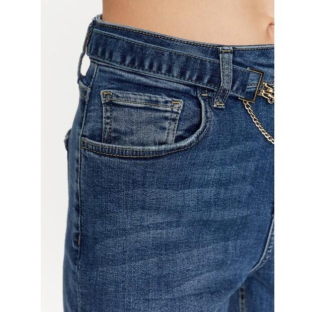 Jeans Liu Jo UF3019 D4391 blau Straight Fit