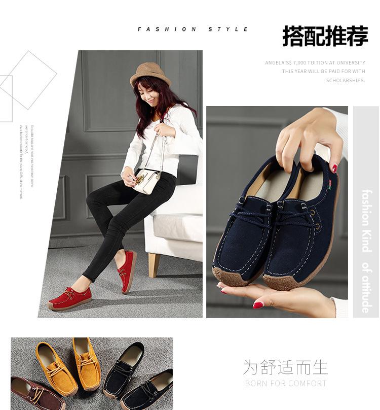 2025 Autumn Korean Edition New Lace Up Women's Shoes Casual Flat Bottom Large Loafer High Quality Casual Shoes Shoes for Women