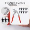 Removal Pliers with Rivets Trim Snap for Auto Door Panels Clips